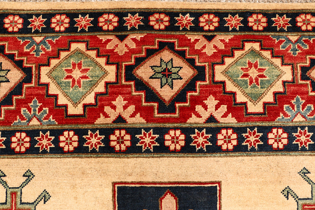 Navajo White Kazak 8' 6 x 11' 3 - No. 68721 - ALRUG Rug Store