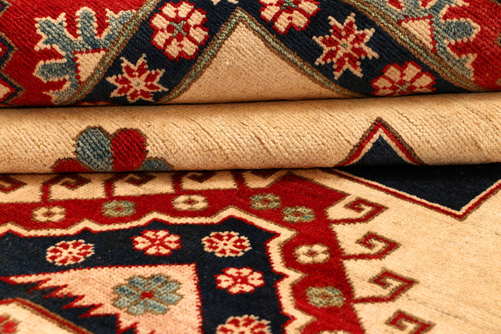 Navajo White Kazak 8' 6 x 11' 3 - No. 68721 - ALRUG Rug Store