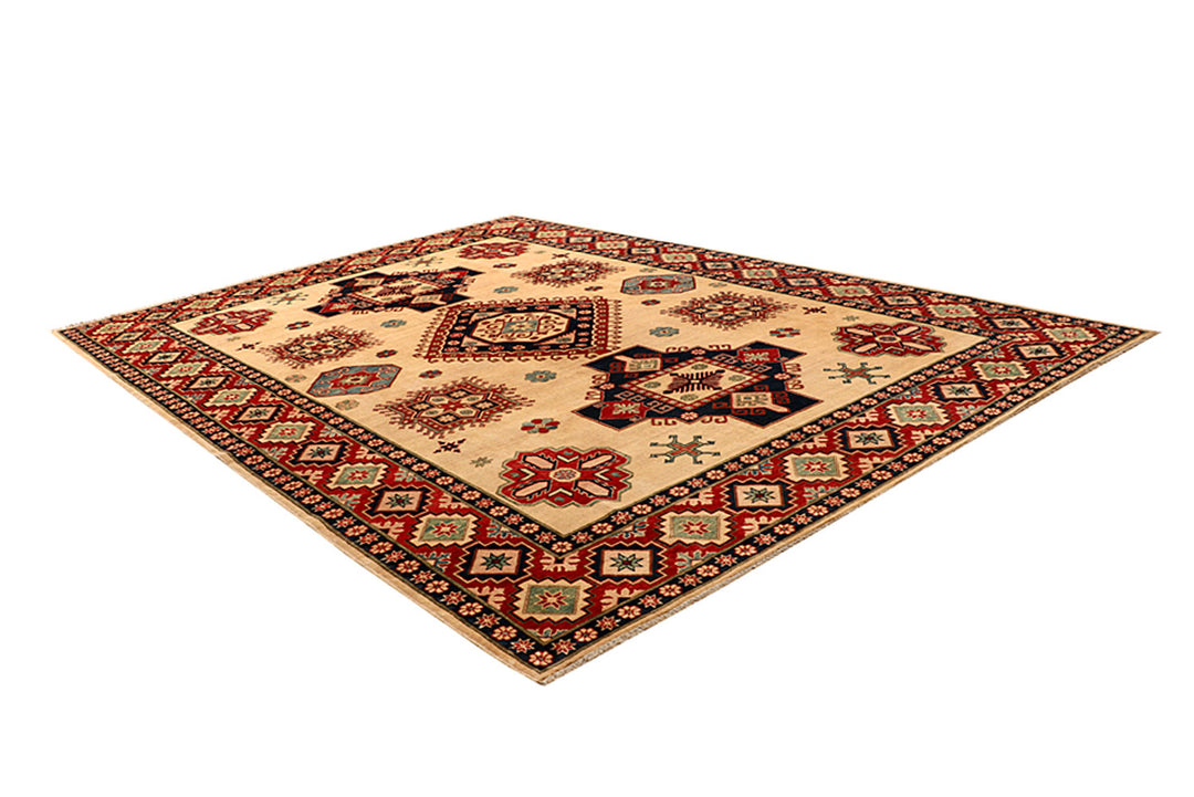 Navajo White Kazak 8' 6 x 11' 3 - No. 68721 - ALRUG Rug Store