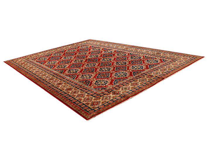 Firebrick Kazak 8' 3 x 11' 6 - No. 68722 - ALRUG Rug Store