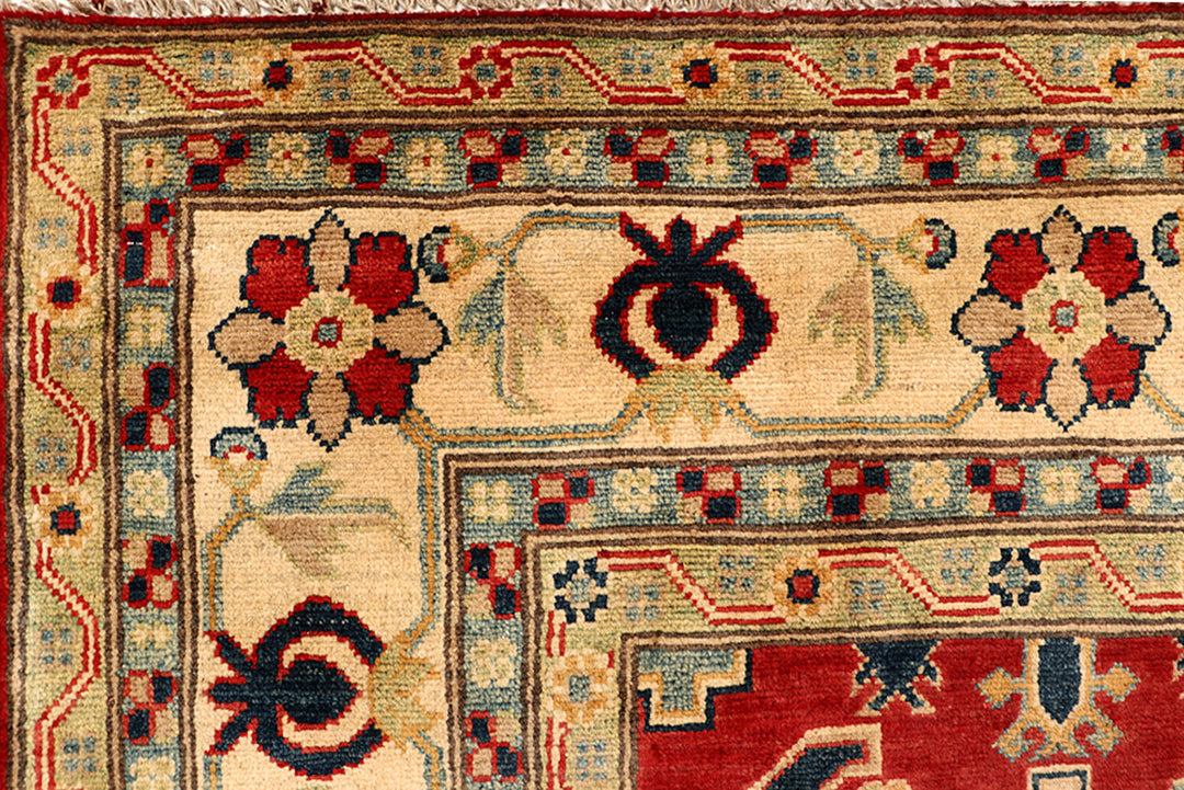 Firebrick Kazak 6' 6 x 9' 5 - No. 68723 - ALRUG Rug Store