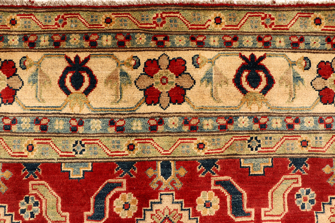 Firebrick Kazak 6' 6 x 9' 5 - No. 68723 - ALRUG Rug Store