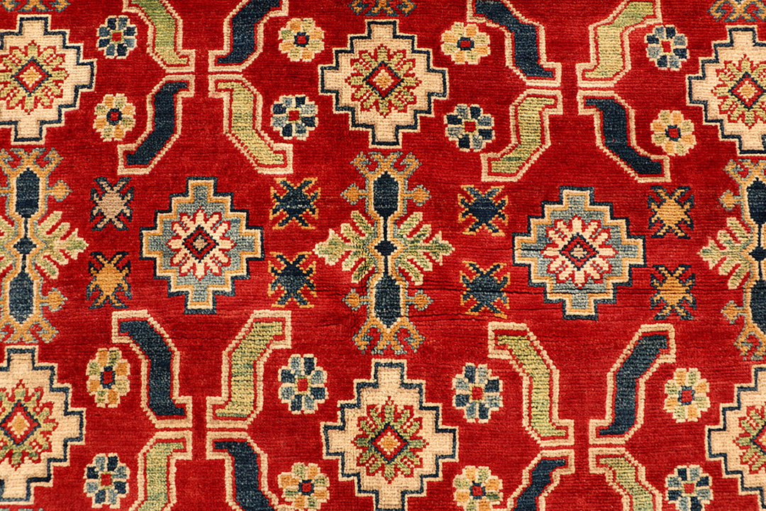 Firebrick Kazak 6' 6 x 9' 5 - No. 68723 - ALRUG Rug Store