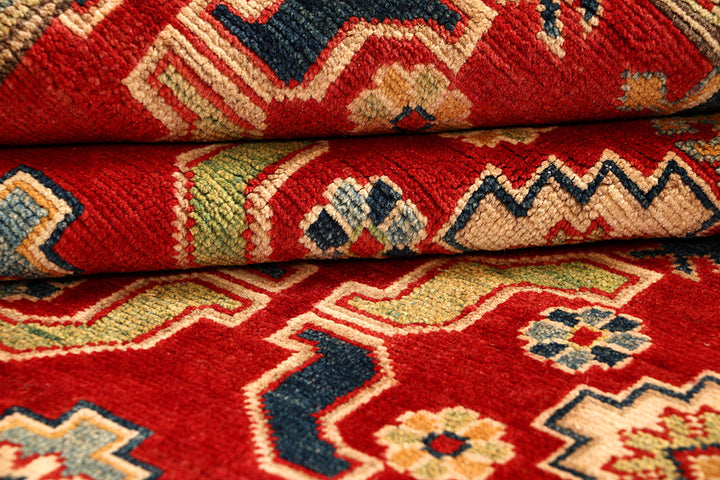 Firebrick Kazak 6' 6 x 9' 5 - No. 68723 - ALRUG Rug Store