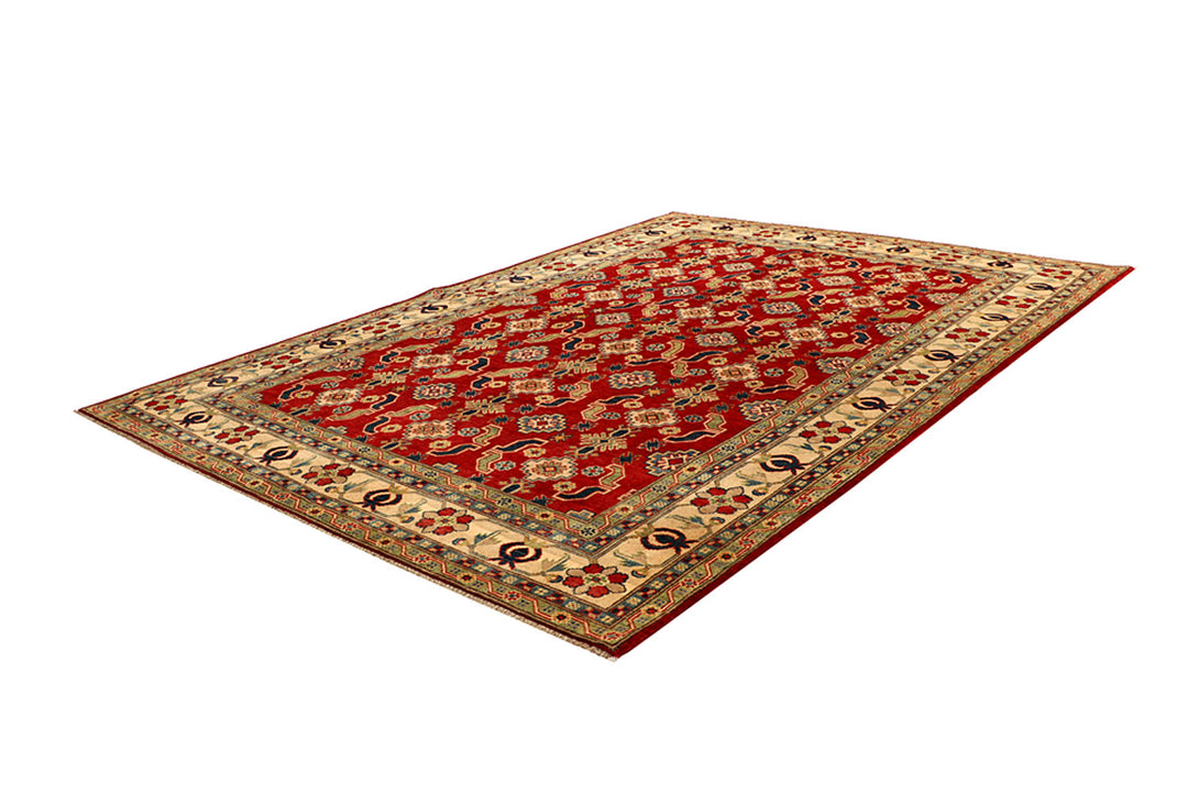 Firebrick Kazak 6' 6 x 9' 5 - No. 68723 - ALRUG Rug Store