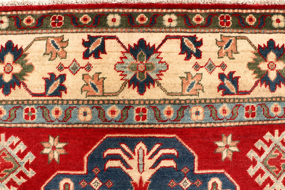 Firebrick Kazak 6' 6 x 9' 2 - No. 68724 - ALRUG Rug Store