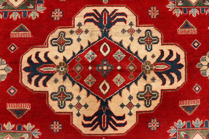 Firebrick Kazak 6' 6 x 9' 2 - No. 68724 - ALRUG Rug Store