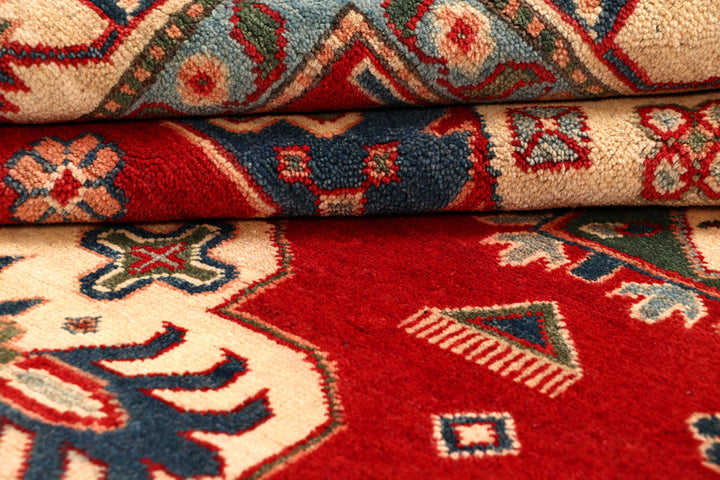 Firebrick Kazak 6' 6 x 9' 2 - No. 68724 - ALRUG Rug Store