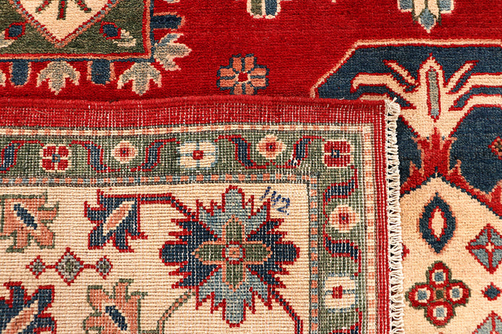 Firebrick Kazak 6' 6 x 9' 2 - No. 68724 - ALRUG Rug Store