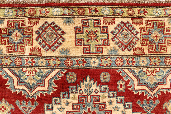 Firebrick Kazak 5' 1 x 6' 6 - No. 68726 - ALRUG Rug Store