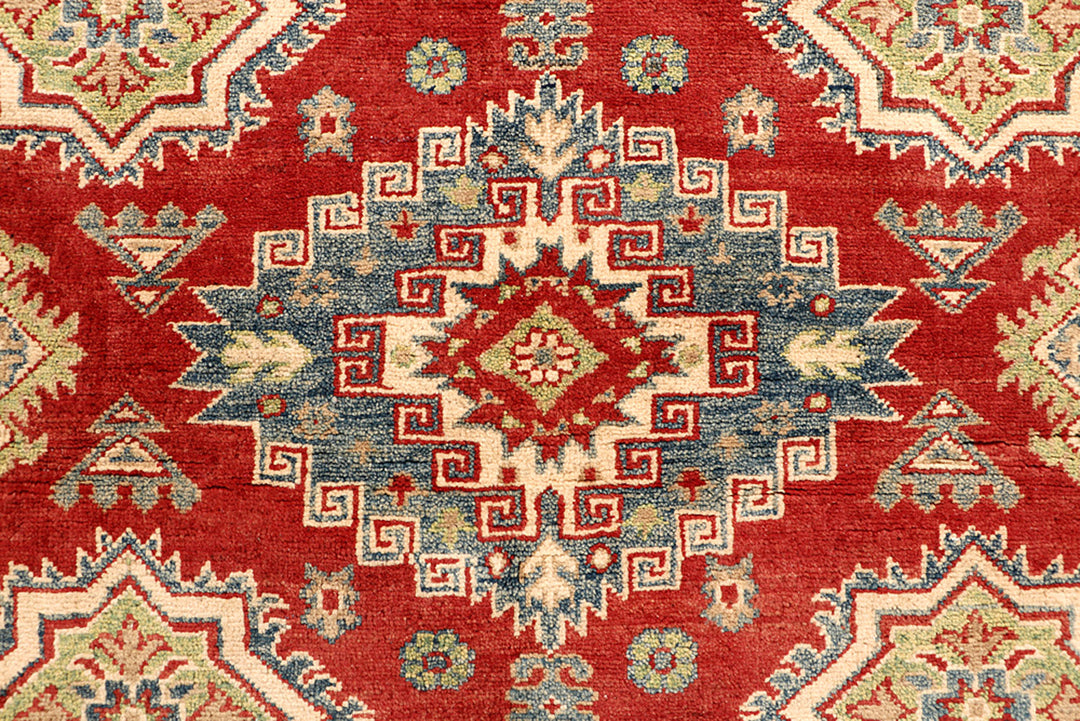 Firebrick Kazak 5' 1 x 6' 6 - No. 68726 - ALRUG Rug Store