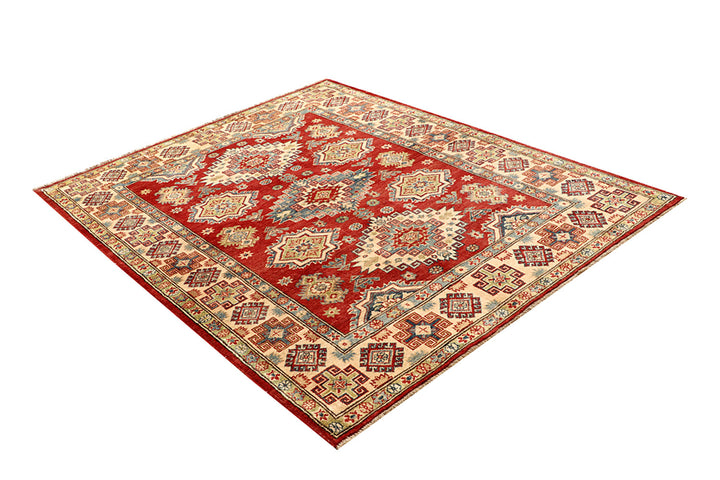 Firebrick Kazak 5' 1 x 6' 6 - No. 68726 - ALRUG Rug Store