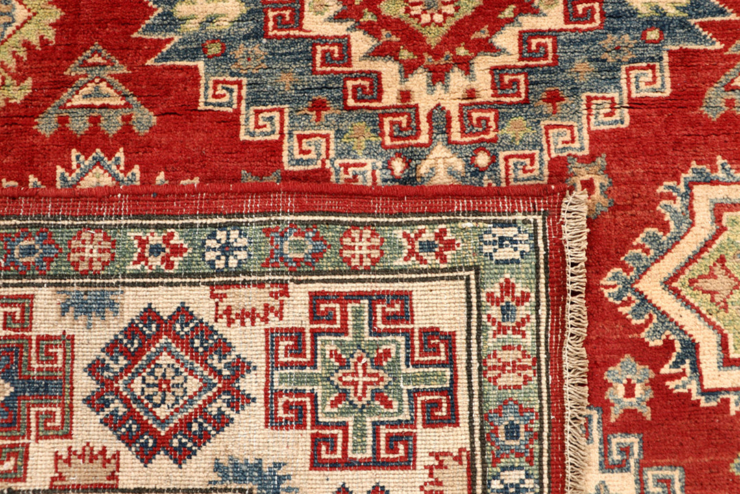 Firebrick Kazak 5' 1 x 6' 6 - No. 68726 - ALRUG Rug Store