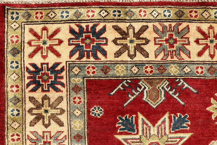 Dark Red Kazak 4' 11 x 6' 4 - No. 68728 - ALRUG Rug Store