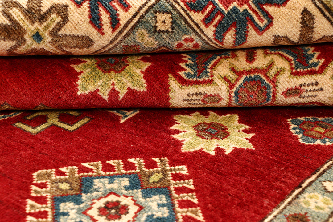 Dark Red Kazak 4' 11 x 6' 4 - No. 68728 - ALRUG Rug Store