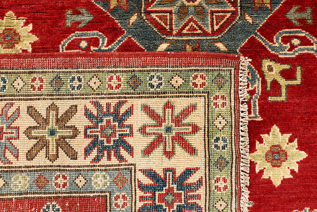 Dark Red Kazak 4' 11 x 6' 4 - No. 68728 - ALRUG Rug Store
