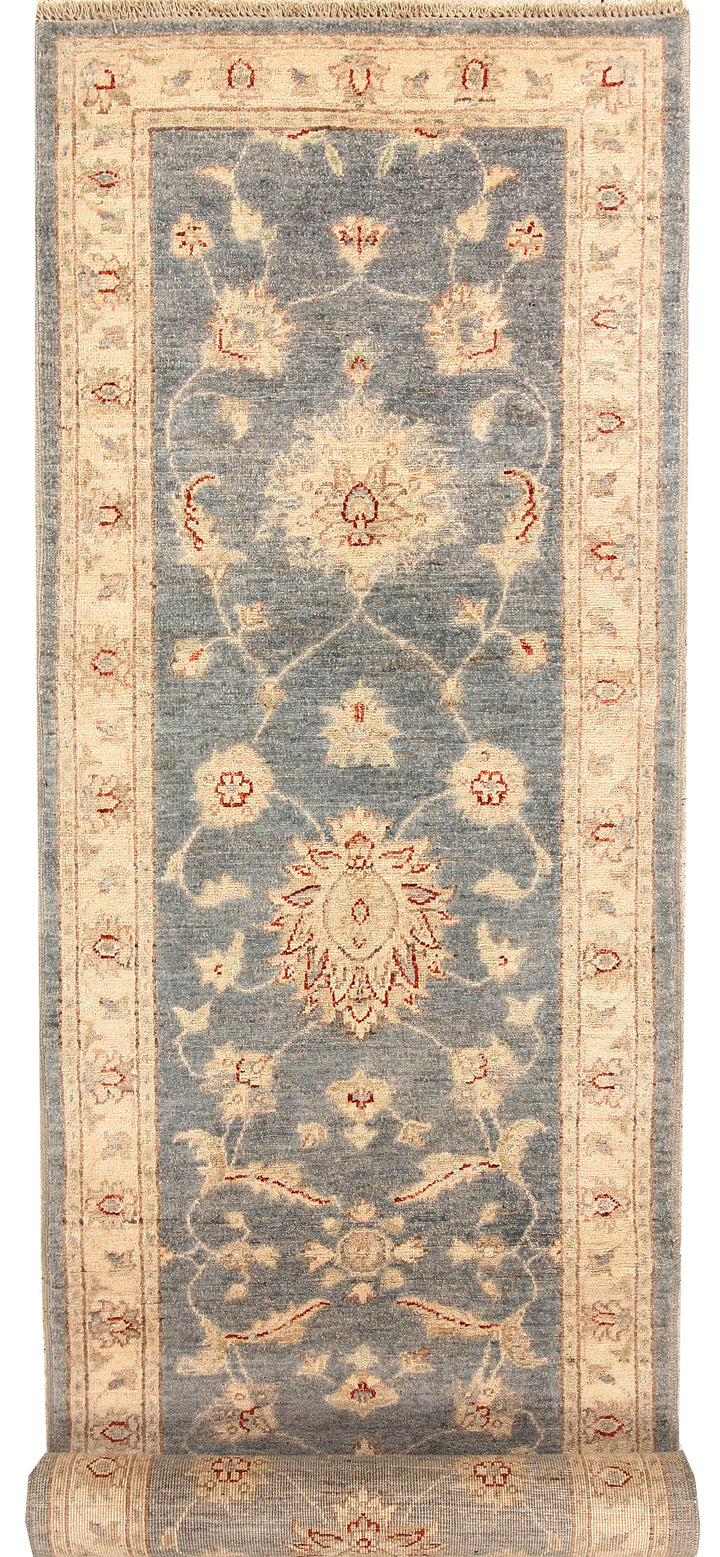 Dark Grey Ziegler 2'  6" x 9'  9" - No. QA94113