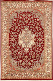 Firebrick Isfahan 5' 10 x 8' 11 - No. 68735 - ALRUG Rug Store