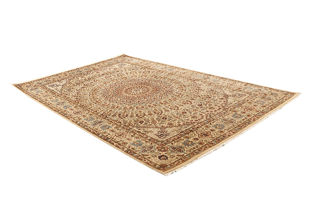 Blanched Almond Gombud 5' 7 x 8' 2 - No. 68738 - ALRUG Rug Store
