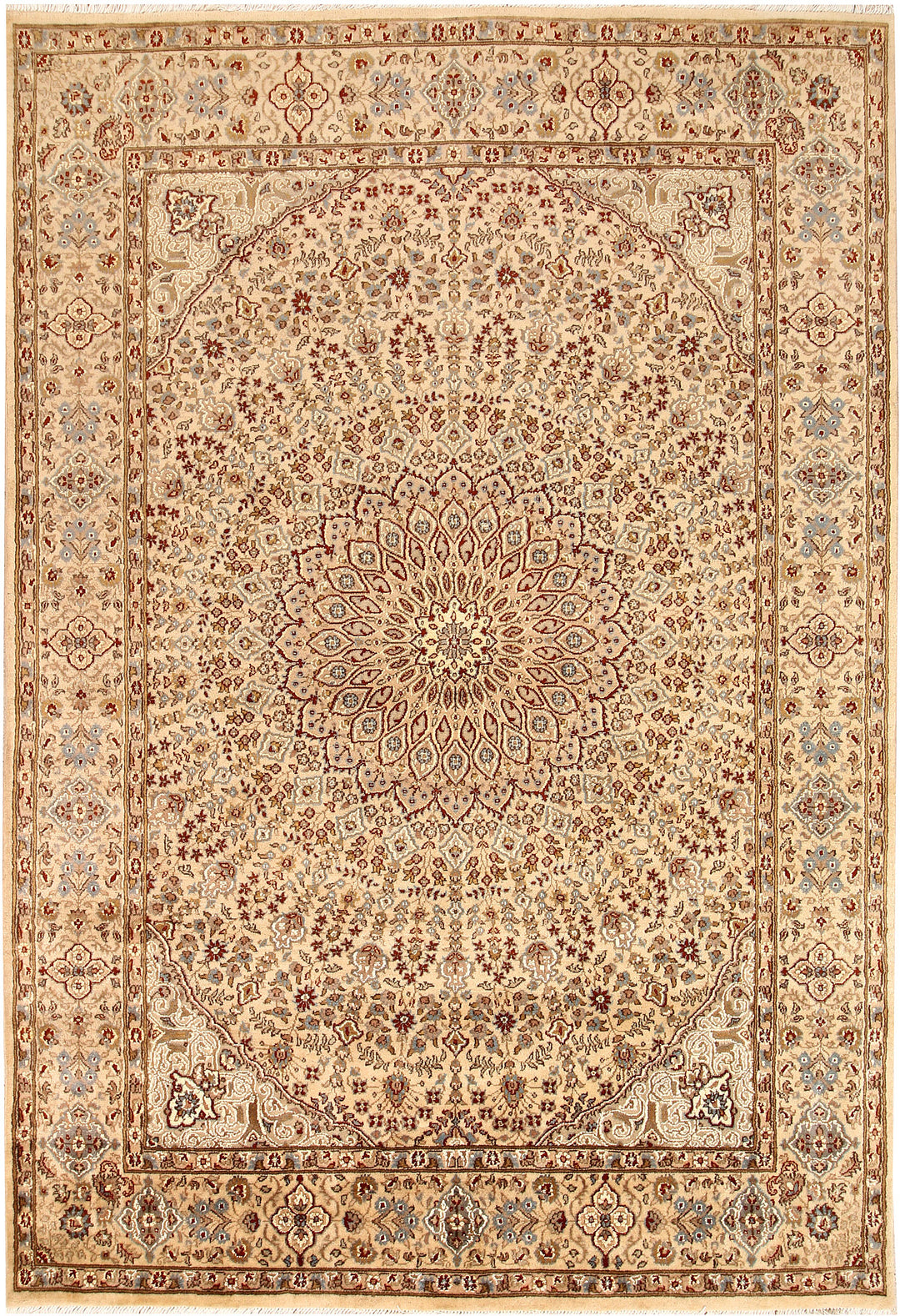 Blanched Almond Gombud 5' 7 x 8' 2 - No. 68738 - ALRUG Rug Store
