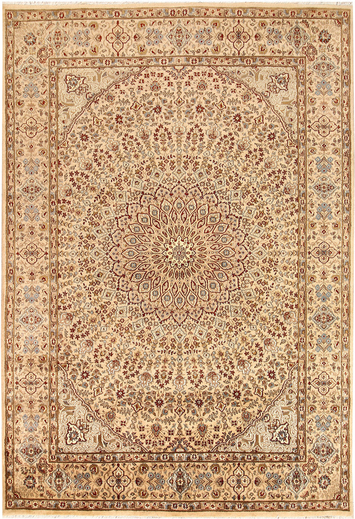 Blanched Almond Gombud 5' 7 x 8' 2 - No. 68738 - ALRUG Rug Store