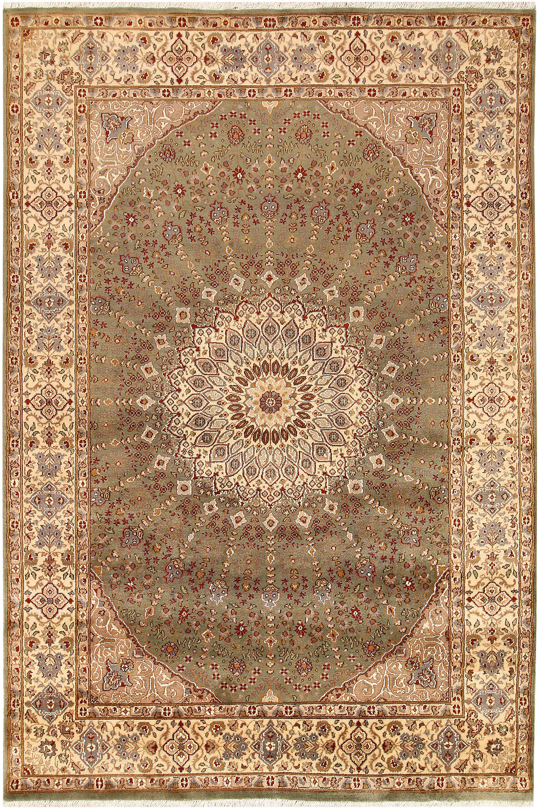 Olive Gombud 5' 6 x 8' 1 - No. 68743 - ALRUG Rug Store