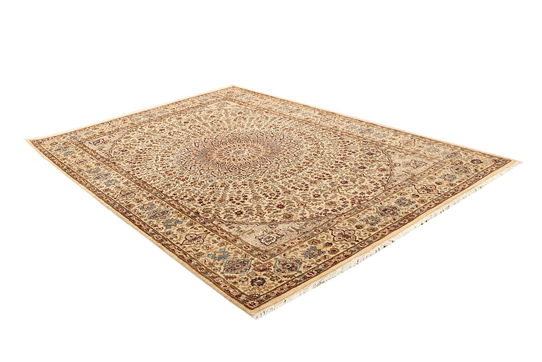 Blanched Almond Gombud 5' 7 x 8' 4 - No. 68746 - ALRUG Rug Store