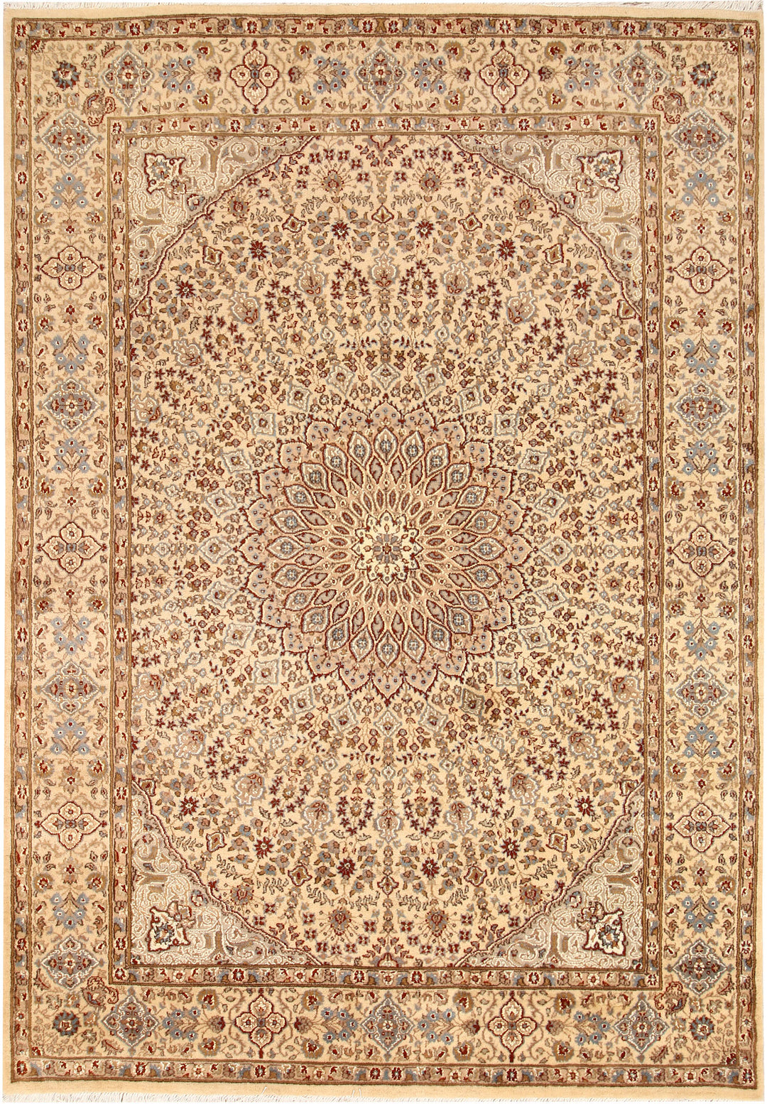 Blanched Almond Gombud 5' 7 x 8' 4 - No. 68746 - ALRUG Rug Store