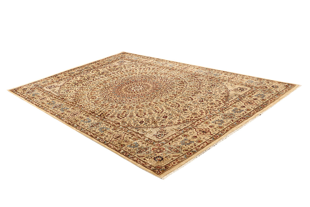 Blanched Almond Gombud 5' 7 x 8' 1 - No. 68747 - ALRUG Rug Store