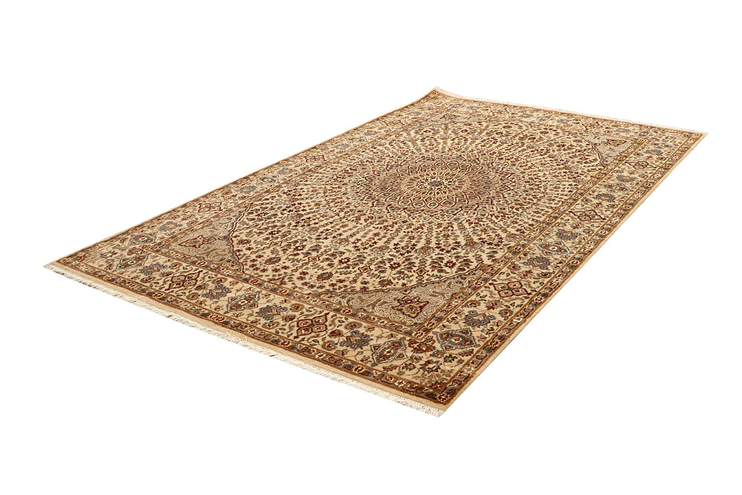Blanched Almond Gombud 5' 6 x 8' 2 - No. 68748 - ALRUG Rug Store