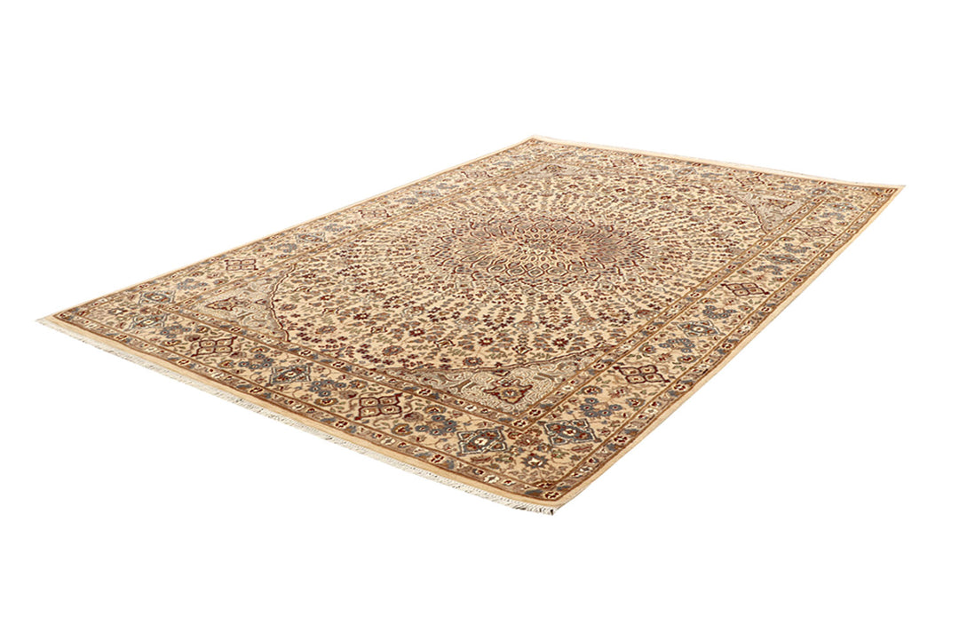 Blanched Almond Gombud 5' 5 x 7' 10 - No. 68750 - ALRUG Rug Store