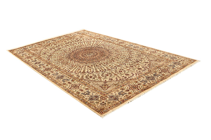 Blanched Almond Gombud 5' 6 x 8' - No. 68752 - ALRUG Rug Store