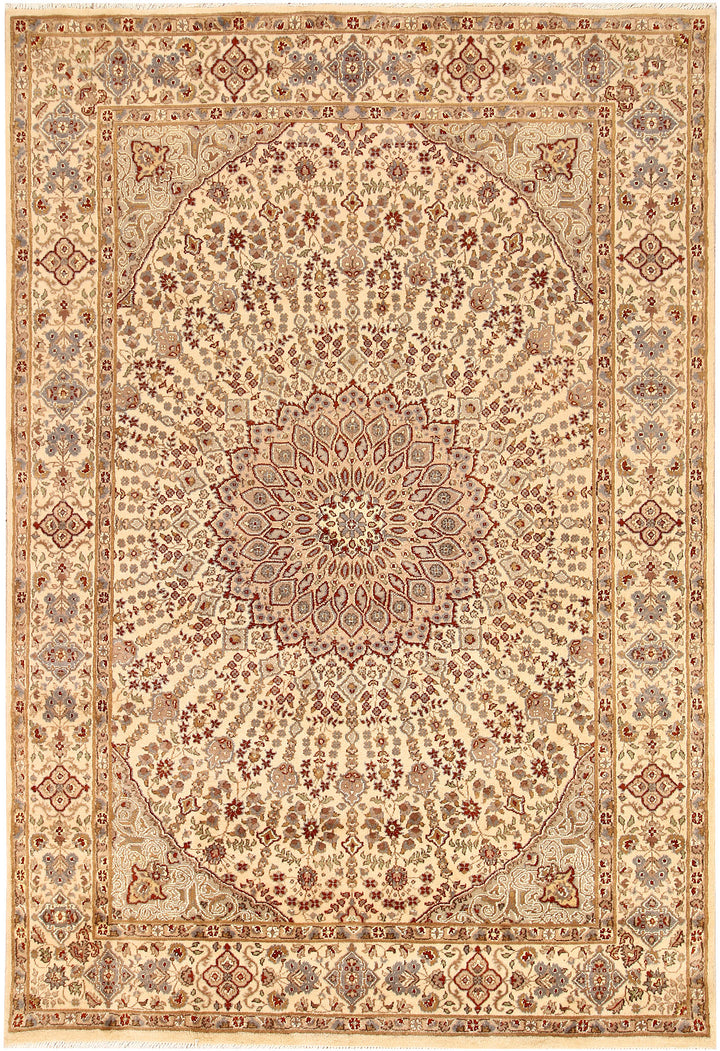 Blanched Almond Gombud 5' 6 x 8' - No. 68752 - ALRUG Rug Store