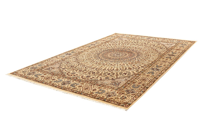 Blanched Almond Gombud 5' 7 x 8' 4 - No. 68754 - ALRUG Rug Store