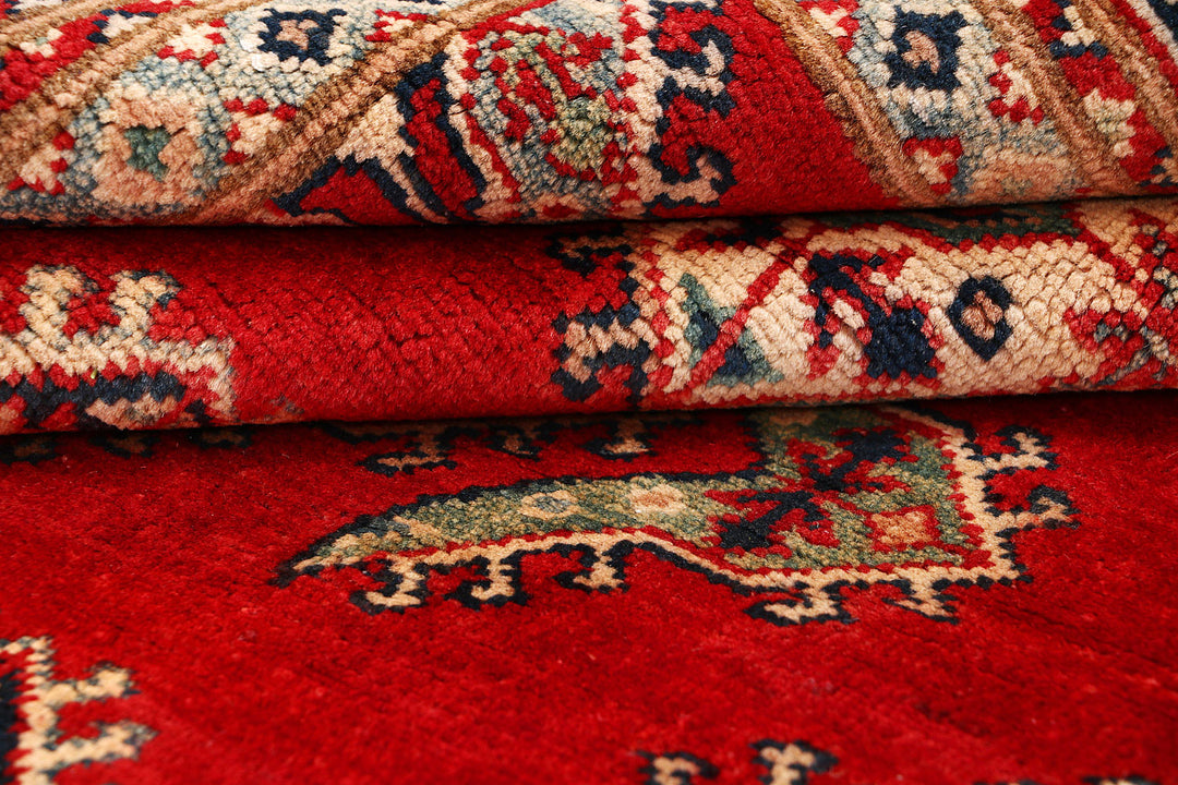 Firebrick Kazak 4' 11 x 6' 9 - No. 68758 - ALRUG Rug Store