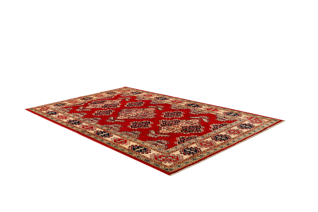 Firebrick Kazak 4' 11 x 6' 9 - No. 68758 - ALRUG Rug Store