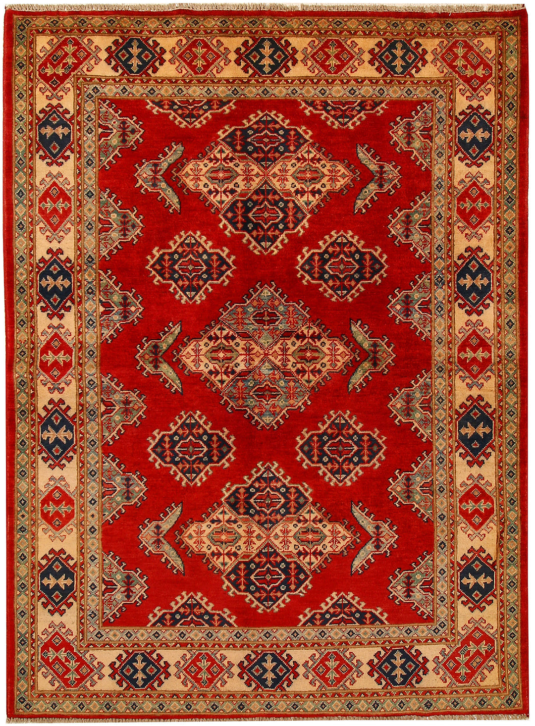 Firebrick Kazak 4' 11 x 6' 9 - No. 68758 - ALRUG Rug Store