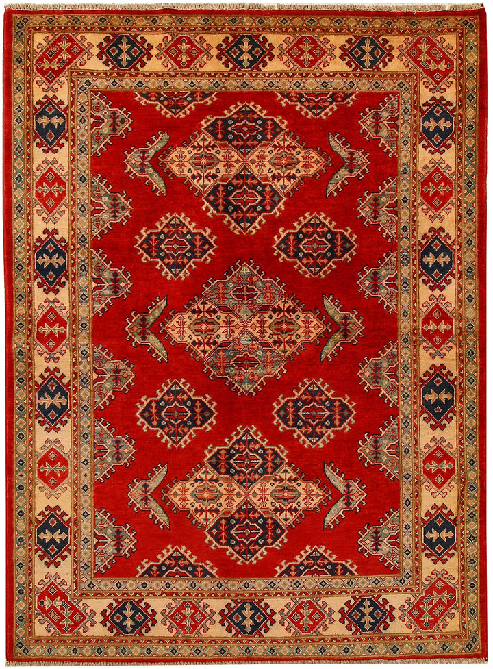 Firebrick Kazak 4' 11 x 6' 9 - No. 68758 - ALRUG Rug Store
