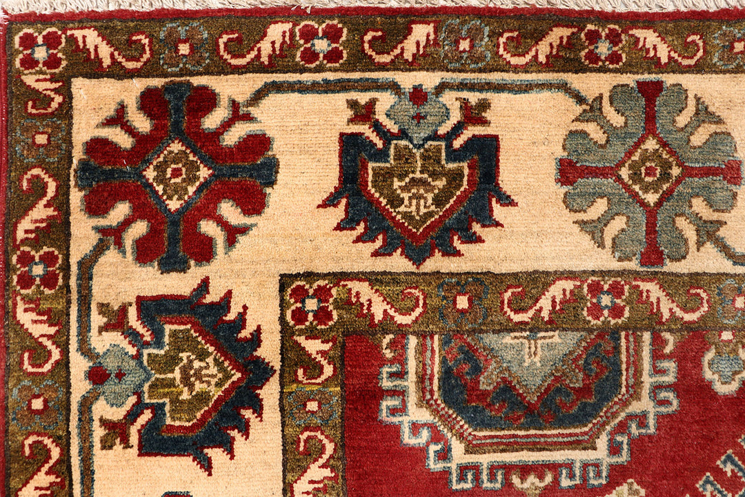 Firebrick Kazak 5' 6 x 7' 7 - No. 68760 - ALRUG Rug Store