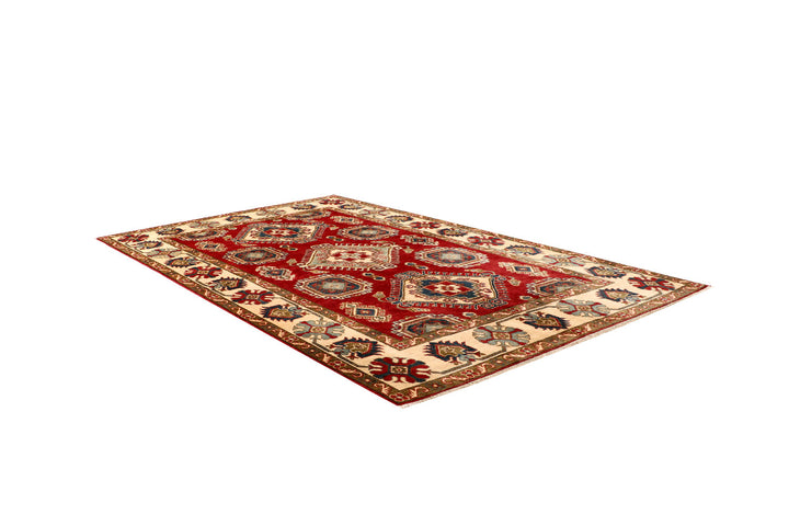 Firebrick Kazak 5' 6 x 7' 7 - No. 68760 - ALRUG Rug Store