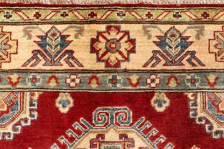 Firebrick Kazak 5' 1 x 6' 8 - No. 68763 - ALRUG Rug Store