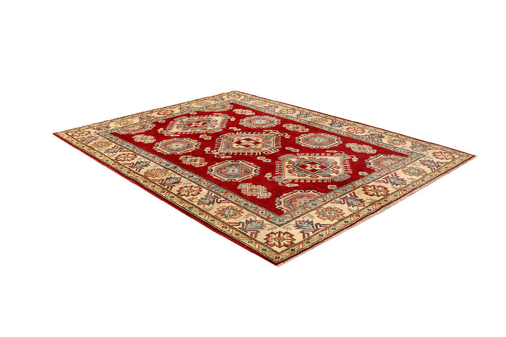 Firebrick Kazak 5' 1 x 6' 8 - No. 68763 - ALRUG Rug Store