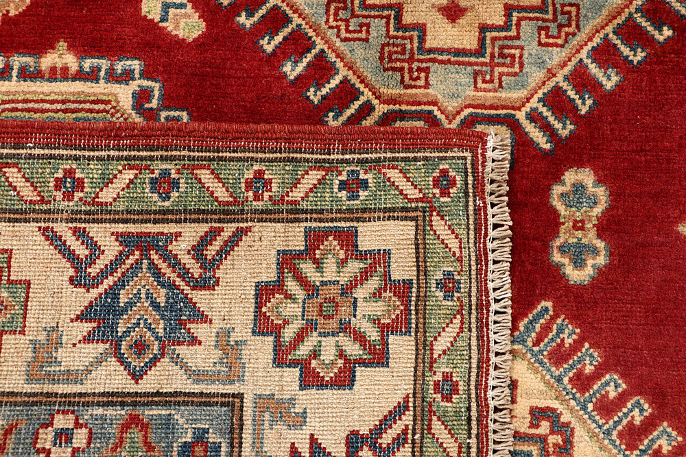 Firebrick Kazak 5' 1 x 6' 8 - No. 68763 - ALRUG Rug Store