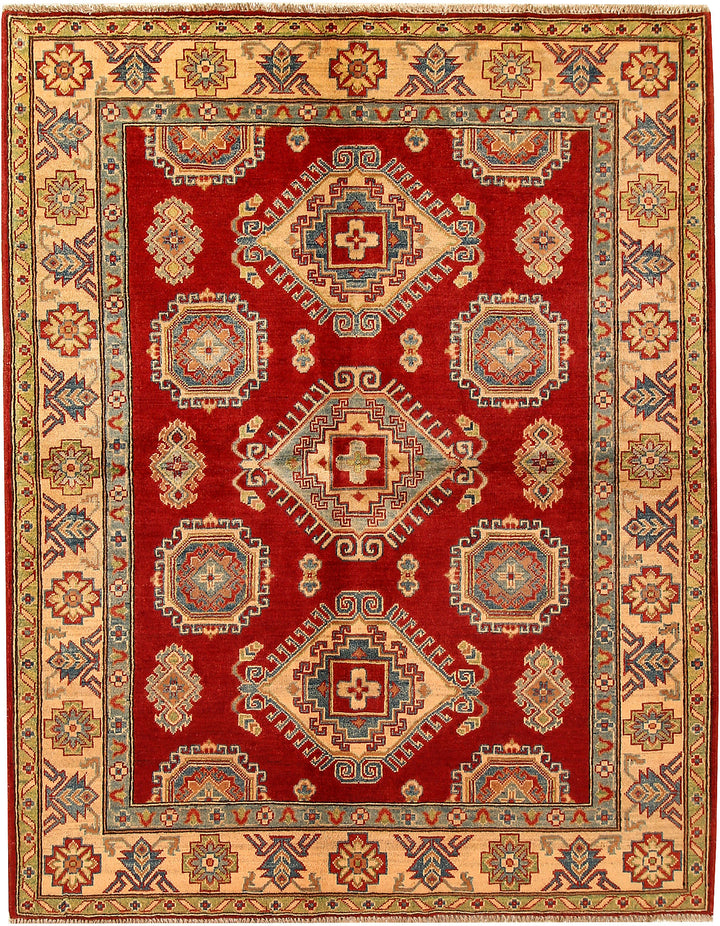 Firebrick Kazak 5' 1 x 6' 8 - No. 68763 - ALRUG Rug Store