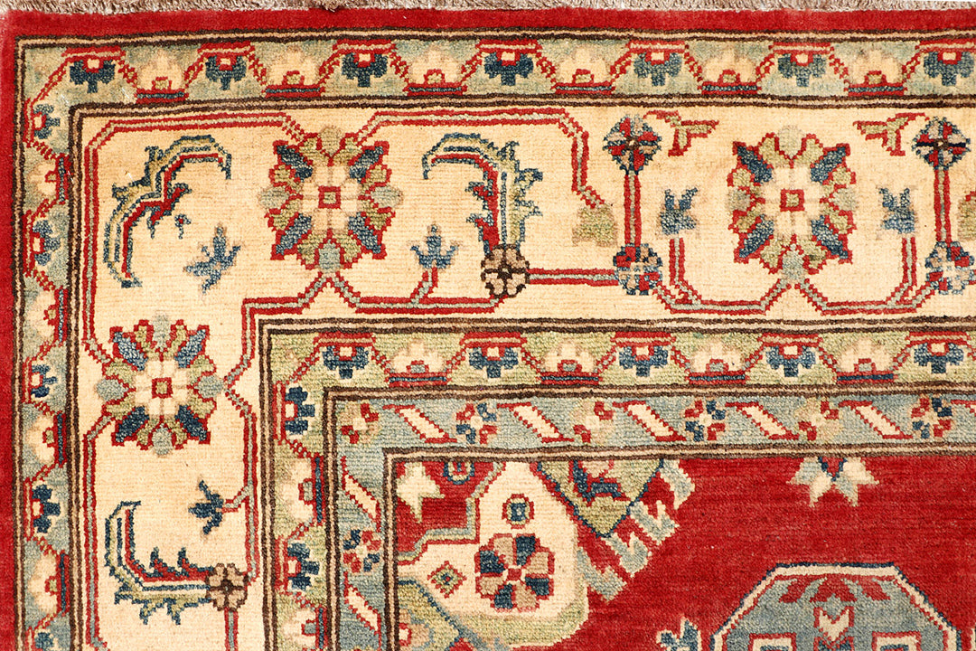 Firebrick Kazak 6' 6 x 9' 8 - No. 68768 - ALRUG Rug Store