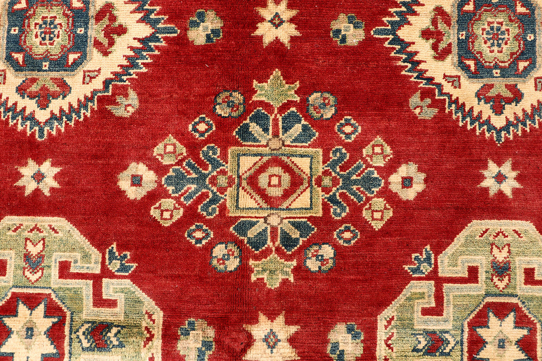 Firebrick Kazak 6' 6 x 9' 8 - No. 68768 - ALRUG Rug Store