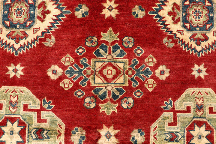 Firebrick Kazak 6' 6 x 9' 8 - No. 68768 - ALRUG Rug Store
