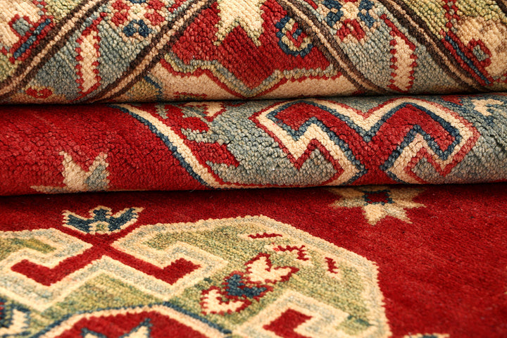 Firebrick Kazak 6' 6 x 9' 8 - No. 68768 - ALRUG Rug Store