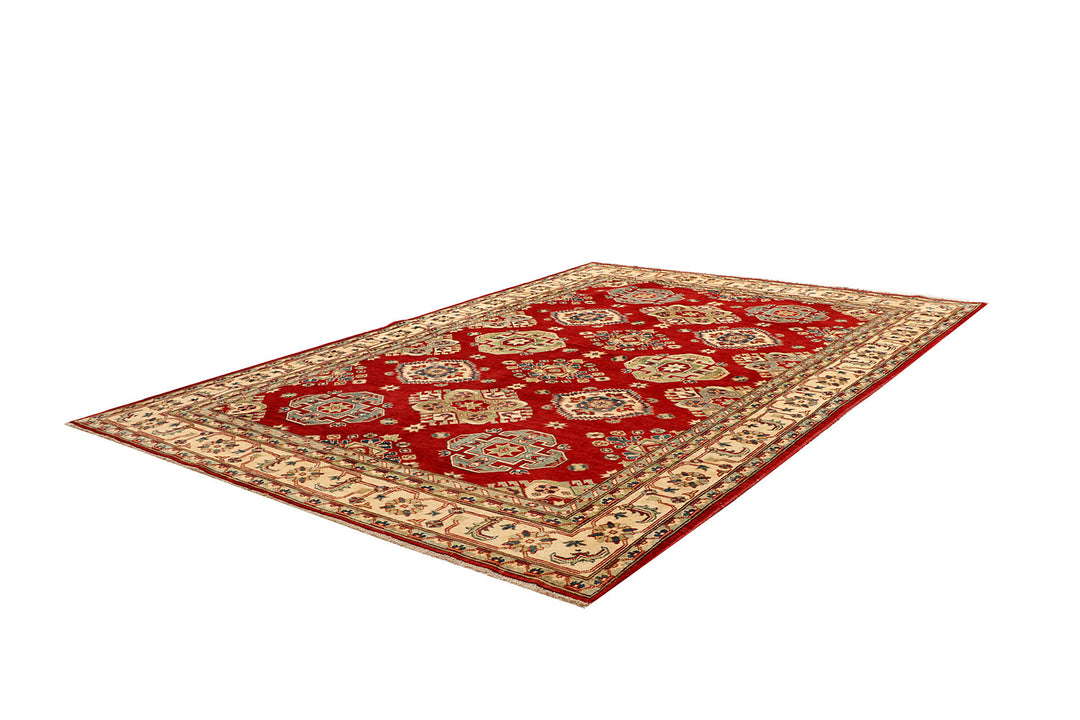 Firebrick Kazak 6' 6 x 9' 8 - No. 68768 - ALRUG Rug Store
