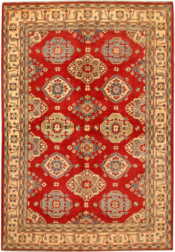 Firebrick Kazak 6' 6 x 9' 8 - No. 68768 - ALRUG Rug Store